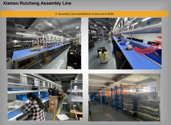 Xiamen Ruicheng Assembly Line